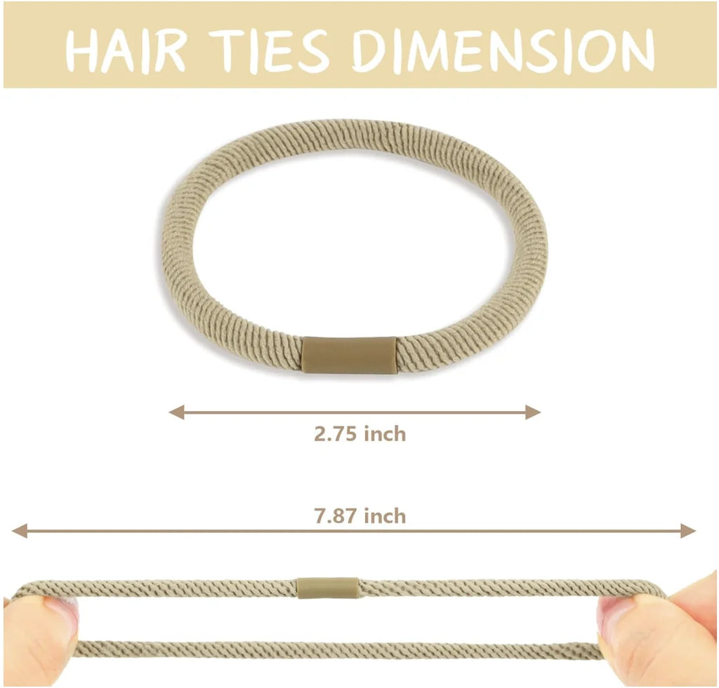 30PCS Boho Elastic Hair Tie for All Hair types