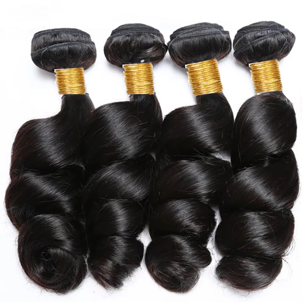 Raw Straight Human Hair Bundles 100%
