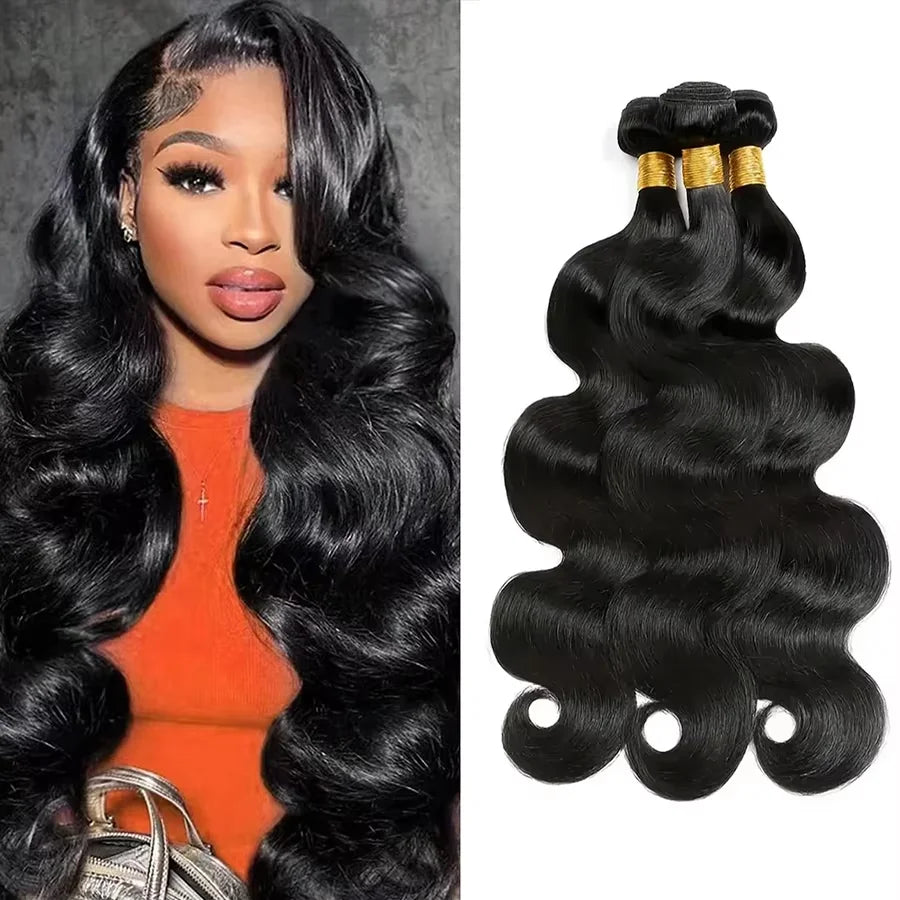 Raw Straight Human Hair Bundles 100%