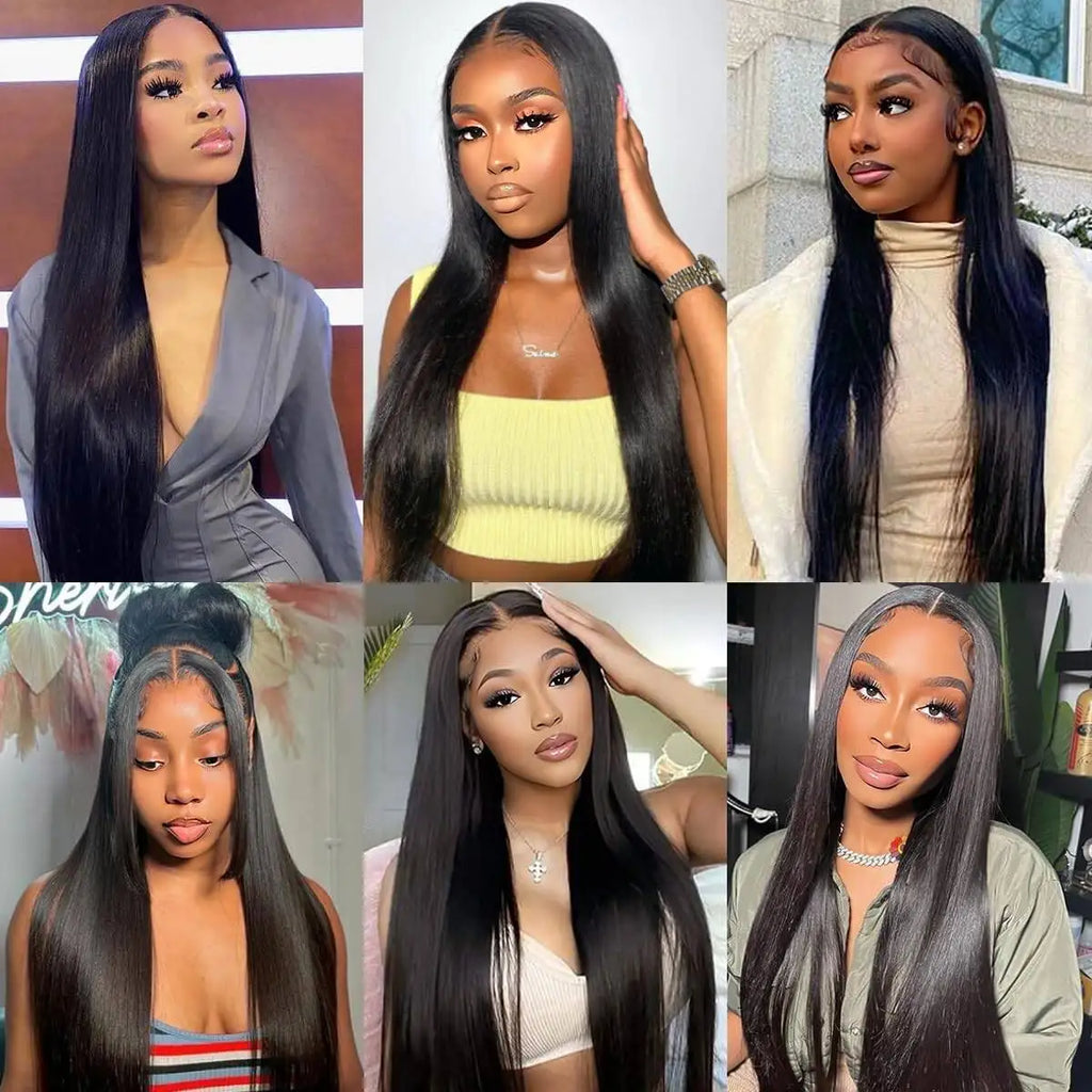 Raw Straight Human Hair Bundles 100%