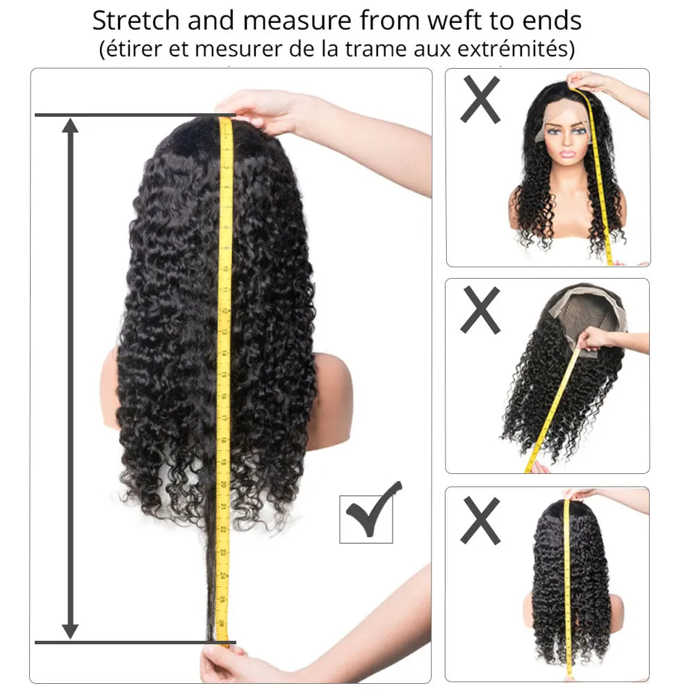 13x6 Pre Plucked Human Hair Body Wave 360 Full Human Hair Wigs